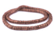 Copper Flat Disk Heishi Beads (6mm) - The Bead Chest