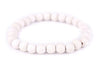 White Wood Bracelet (8mm)