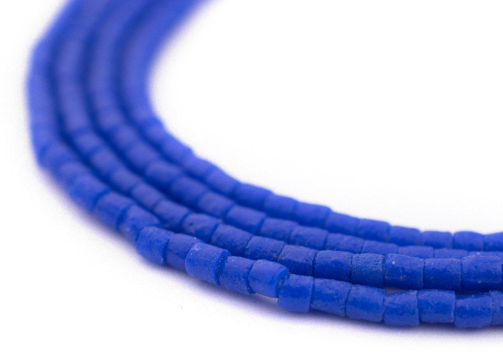 Carolina Blue Sandcast Seed Beads (3mm) - The Bead Chest