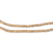 Brass Triangular Gear Heishi Beads (3mm) - The Bead Chest