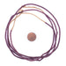 Garnet Purple Ghana Glass Seed Beads (3mm) - The Bead Chest