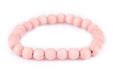 Pink Wood Bracelet (8mm) - The Bead Chest