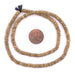 Brass Saucer Beads (5mm, 16 Inch Strand) - The Bead Chest