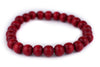 Red Wood Bracelet (8mm)
