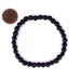 Black Wood Bracelet (6mm) - The Bead Chest