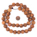Carved Olive Wood Beads from Bethlehem (16mm) - The Bead Chest
