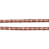 Antiqued Copper Oval Spacer Beads (5x4mm)