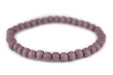 Brown Wood Bracelet (6mm) - The Bead Chest