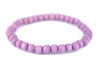 Purple Wood Bracelet (6mm)