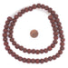 Brick Red Ancient Style Java Glass Beads (11mm) - The Bead Chest