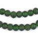 Green Ancient Style Java Glass Beads (11mm) - The Bead Chest