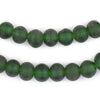 Green Ancient Style Java Glass Beads (11mm)
