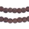 Brown Ancient Style Java Glass Beads (11mm)