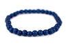 Azul Blue Wood Bracelet (6mm)
