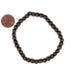 Olive Green Wood Bracelet (6mm) - The Bead Chest