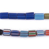 Mixed Himalayan Chevron Beads (8x10mm)