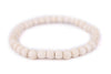White Wood Bracelet (6mm)