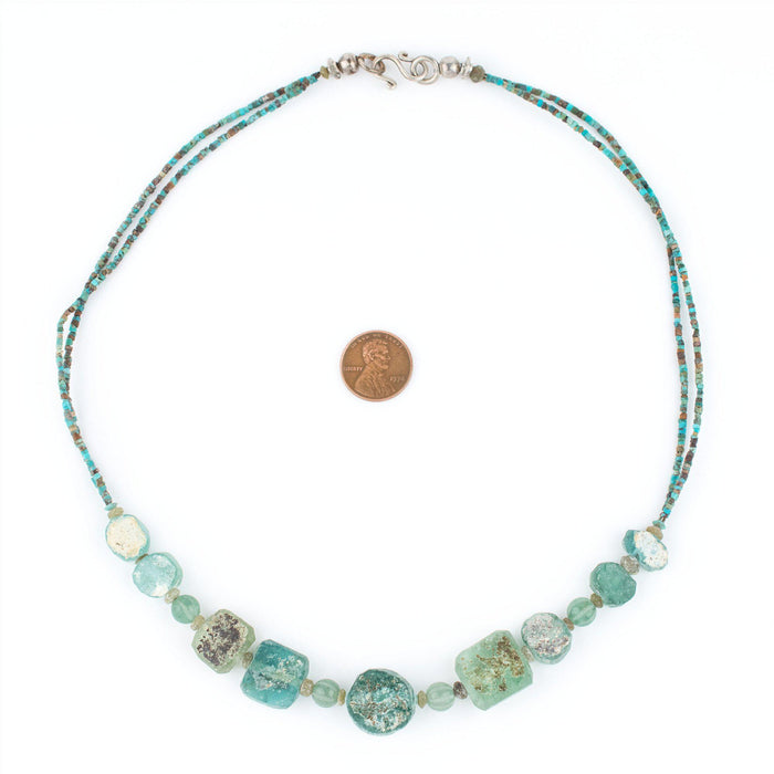 Roman Glass Necklace - The Bead Chest