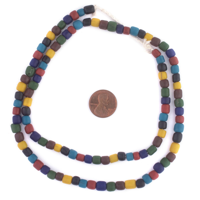 Multicolor Java Glass Beads (4-6mm) - The Bead Chest