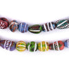 Multicolor Patterned Mini Terracotta Beads