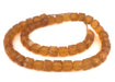 Old Amber Vaseline Trade Beads #10500 - The Bead Chest