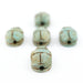 Light Green Egyptian Scarab Beads (Set of 5) - The Bead Chest