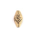 Bicone Brass Filigree Bead (26x14mm) - The Bead Chest