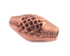 Copper Bicone Filigree Bead (26x14mm)