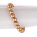 Gold Wood Bracelet (10mm) - The Bead Chest