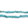 Authentic Aqua Turquoise Nugget Beads (4mm)