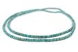 Green Aqua Turquoise Rondelle (4mm) - The Bead Chest