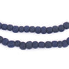 Deep Blue Java Glass Beads (4-6mm)