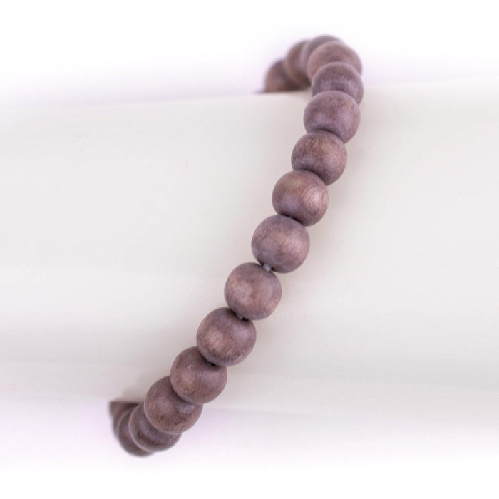 Brown Wood Bracelet (8mm) - The Bead Chest