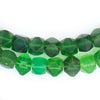 Old Green Vaseline Cube Trade Beads