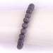 Grey Wood Bracelet (8mm) - The Bead Chest