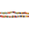 Vintage-Style Medley Java Glass Seed Beads (4mm, 48