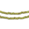 Lime Green Java Glass Seed Beads (4mm, 48
