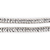 Rustic Silver Snake Beads (6mm)