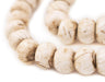 Vintage Naga Conch Shell Mala Beads (18mm) - The Bead Chest