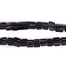 Vintage Czech Black Dogtooth Beads - The Bead Chest