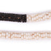 Black & White Flower Beads (10mm) - The Bead Chest