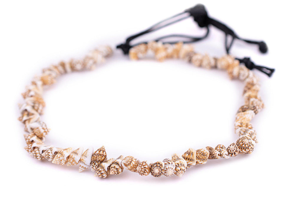 Brown Tiger Natural Shell Beads - The Bead Chest