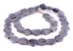 Grey Kenya Bone Beads (Hexagon) - The Bead Chest