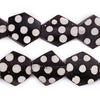 Polkadot Batik Bone Beads (Hexagon)