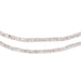 Silver Triangular Gear Heishi Beads (3mm) - The Bead Chest