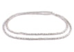 Silver Triangular Gear Heishi Beads (3mm) - The Bead Chest