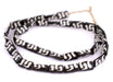 Swirl Design Batik Bone Beads (Rectangular) - The Bead Chest