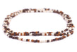 Brown Medley Java Glass Seed Beads (4mm, 48" Strand) - The Bead Chest