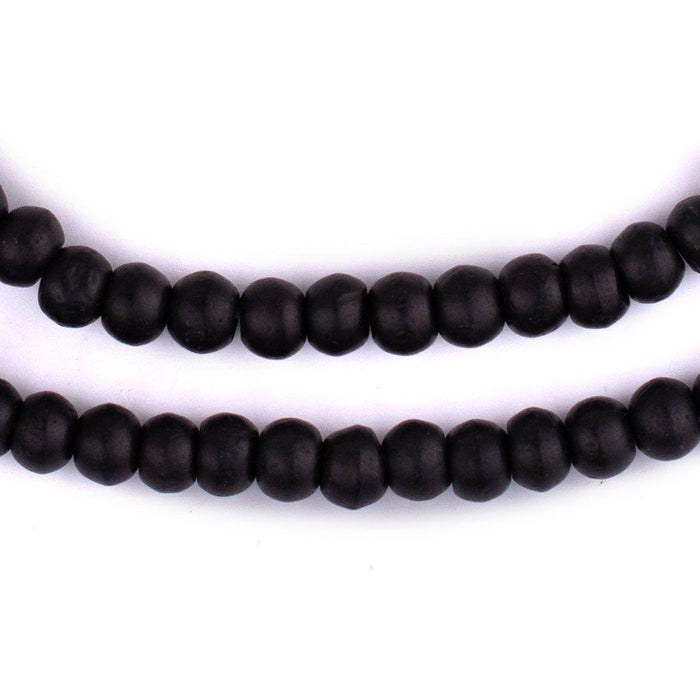 Black Bone Mala Beads (6mm) - The Bead Chest