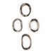 Grey Camel Bone Ring Beads (Set of 4) - The Bead Chest